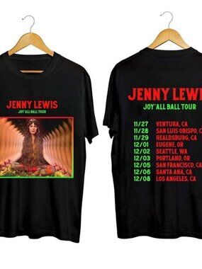 Jenny Lewis Joyall Ball Tour 2023 Indie Fan T-Shirt